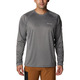 Fork Stream Heather - Men's Long-Sleeved Shirt - 0