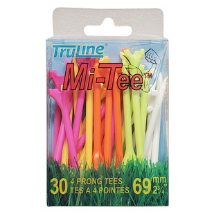 Mi-Tee (Paquet de 30) - Tés de golf en plastique