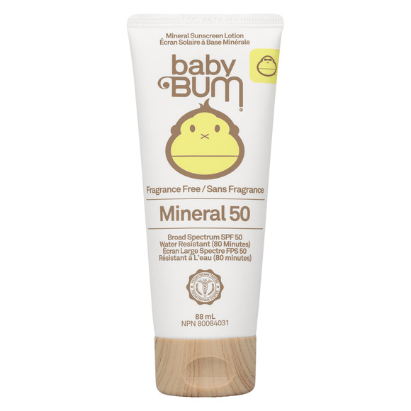 Baby Bum Mineral SPF 50 - Écran solaire en crème