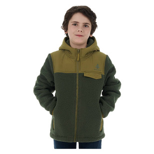 Erris Heritage Jr - Boys' Hooded Polar Fleece Jacket