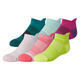 Rise No Show Jr - Junior Ankle Socks (Pack of 6 pairs) - 0