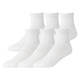 Quarter Crew - Men's Ankle Socks (Pack of 6 pairs) - 0