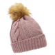 Janie - Tuque à pompon pour femme - 0