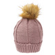 Janie - Tuque à pompon pour femme - 1