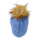 Janie - Women's Tuque with Pompom - 2