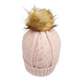 Janie - Women's Tuque with Pompom - 2