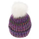 Rainbow 2.0 Jr - Junior Tuque with Pompom - 1