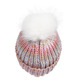 Rainbow 2.0 Jr - Tuque avec pompon pour junior - 2