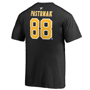 Authentic Stacked (Name and Number) - Adult NHL T-shirt