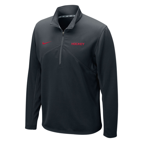 Swoosh Hockey Training - Men's Half-Zip Sweater