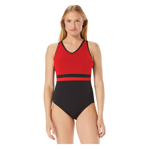 G8D404 - Women's Aquafitness One-Piece Swimsuit