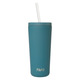 Luxe Tumbler (24 oz.) - Insulated Glass With Lid and Straw - 0