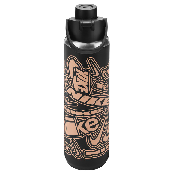 Recharge Graphic 24 oz - Insulated Bottle with Chug Cap