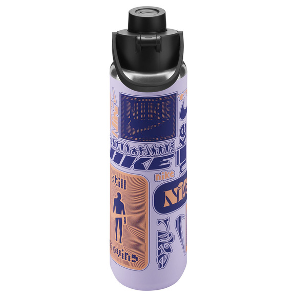 Recharge Graphic 24 oz - Insulated Bottle with Chug Cap