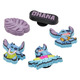 Jibbitz Stitch Tropical - Breloques pour chaussures Crocs - 1