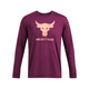 Project Rock Brahma Bull - Men's Long-Sleeved Shirt - 0