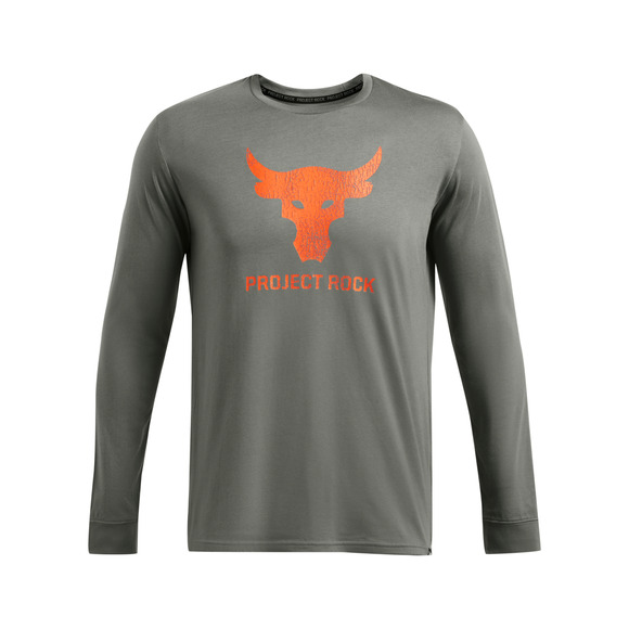 Project Rock Brahma Bull - Men's Long-Sleeved Shirt