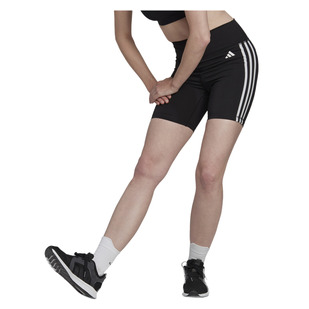 Essentials 3-Stripes - Short d'entraînement ajusté pour femme
