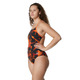 Reflected One Back - Women's Training One-Piece Swimsuit - 1