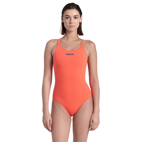 Team Swim Tech Solid - Maillot d'entraînement une pièce pour femme