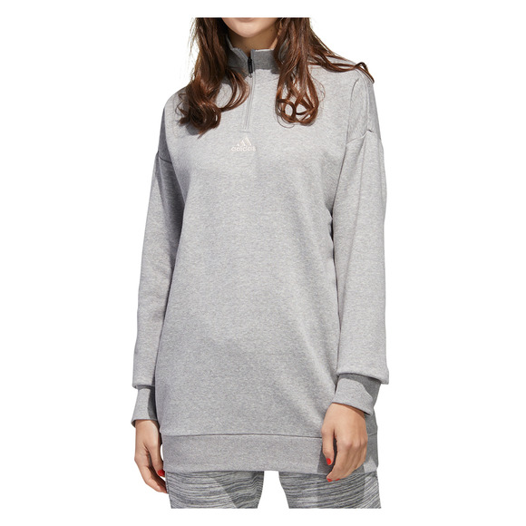 adidas grey women's sweatshirt