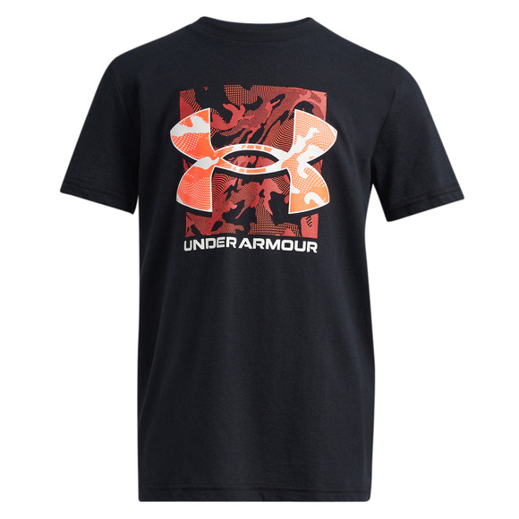 UNDER ARMOUR Box Logo Camo Jr - Boys' T-Shirt | Sports Experts