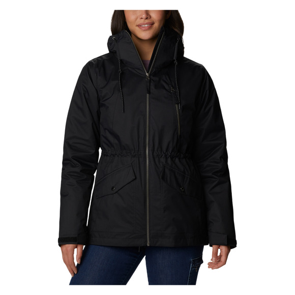 Mount Erie II - Manteau à capuchon 3 en 1 pour femme