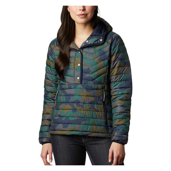 columbia powder lite womens hooded insulated jacket