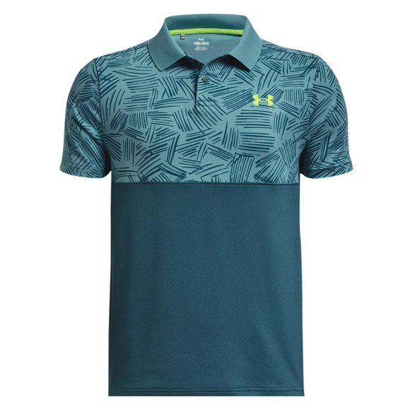 UNDER ARMOUR Perf Palm Sketch Jr - Boys' Golf Polo | Sports Experts