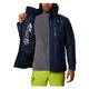 Last Tracks - Men's Hooded Insulated Jacket - 2