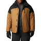 Last Tracks (Plus Size) - Men's Hooded Insulated Jacket - 0