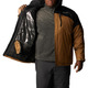 Last Tracks (Plus Size) - Men's Hooded Insulated Jacket - 2