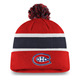 Authentic Pro Locker Room - Men's Cuffed Tuque with Pompom - 0