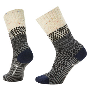 Everyday Popcorn Cable - Women's Cushioned Crew Socks