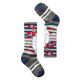 Wintersport Full Cushion Yeti Pattern OTC - Junior Ski Socks - 0