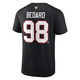 Authentic Stacked (Name and Number) - Adult NHL T-shirt - 2
