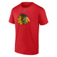 Authentic Stacked (Name and Number) - Adult NHL T-shirt - 1
