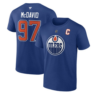 Authentic Stacked (Name and Number) - Adult NHL T-shirt