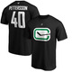 Authentic Stacked (Name and Number) - Adult NHL T-shirt - 0