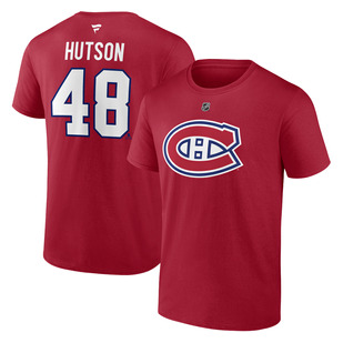 Authentic Stacked (Name and Number) - Adult NHL T-shirt