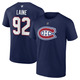 Authentic Stacked (Name and Number) - Adult NHL T-shirt - 0