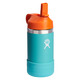 Kids Wide Mouth with Straw Lid (12 oz) - Bouteille isolée pour enfant - 1