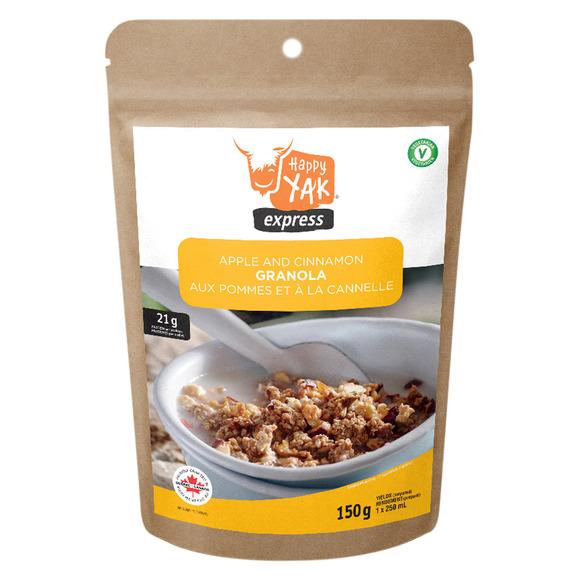 Apple and Cinnamon Granola - Freeze-Dried Camping Food Meal