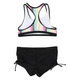 Miami Heat Jr - Girl's Two-Piece Swimsuit - 1