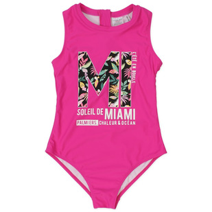Miami Heat Jr - Girl's One-Piece Swimsuit