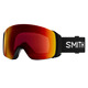 4D MAG/ChromaPop Sun Red Mirror - Adult Winter Sports Goggles - 0