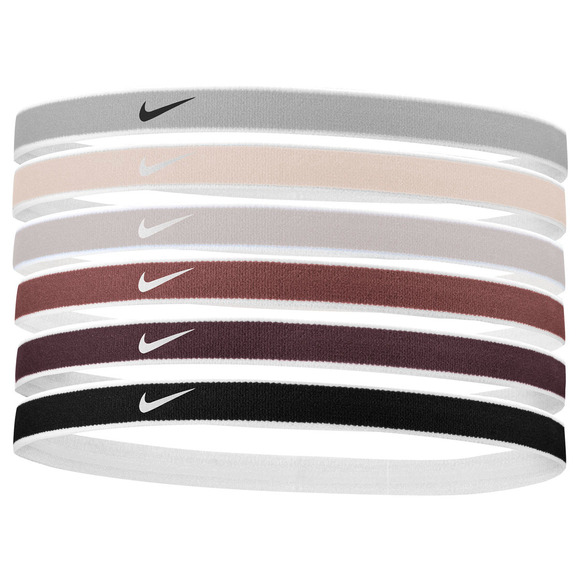 Swoosh Tipped (Pack of 6) - Elastic Headbands