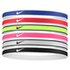 Swoosh Tipped (Pack of 6) - Elastic Headbands - 0