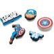 Jibbitz Captain America - Breloques pour chaussures Crocs - 1