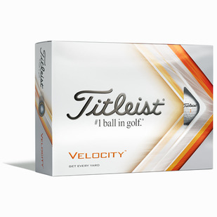 Velocity - Boîte de 12 balles de golf